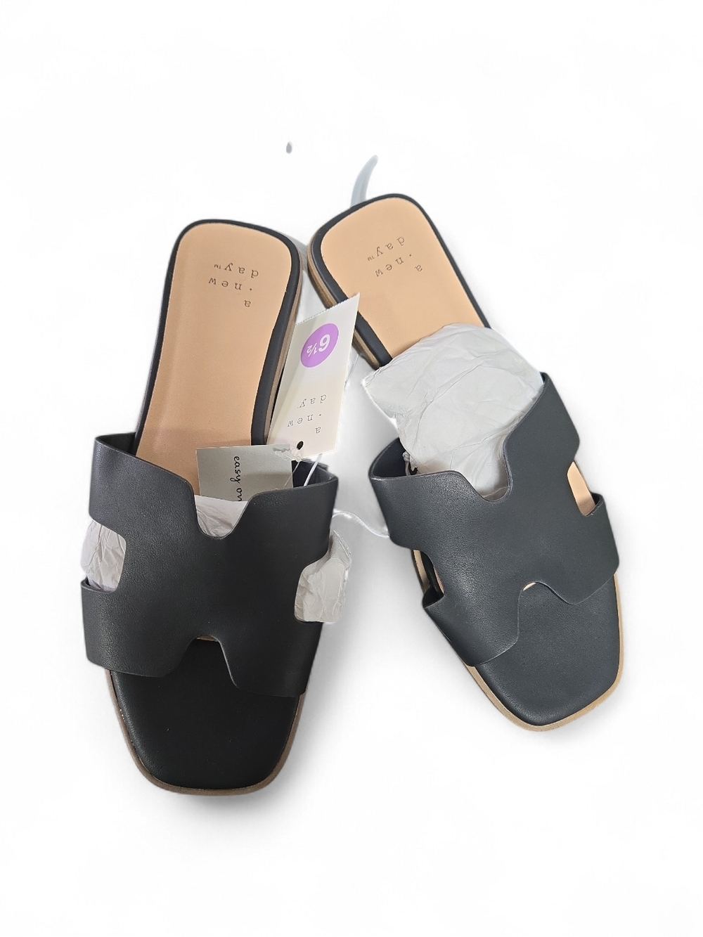 A New Day Slide Sandals - Black
